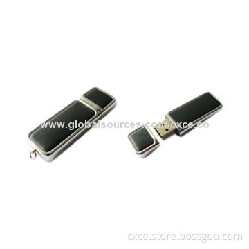 2/4/8/16GB USB Flash Drive with Leather Housing